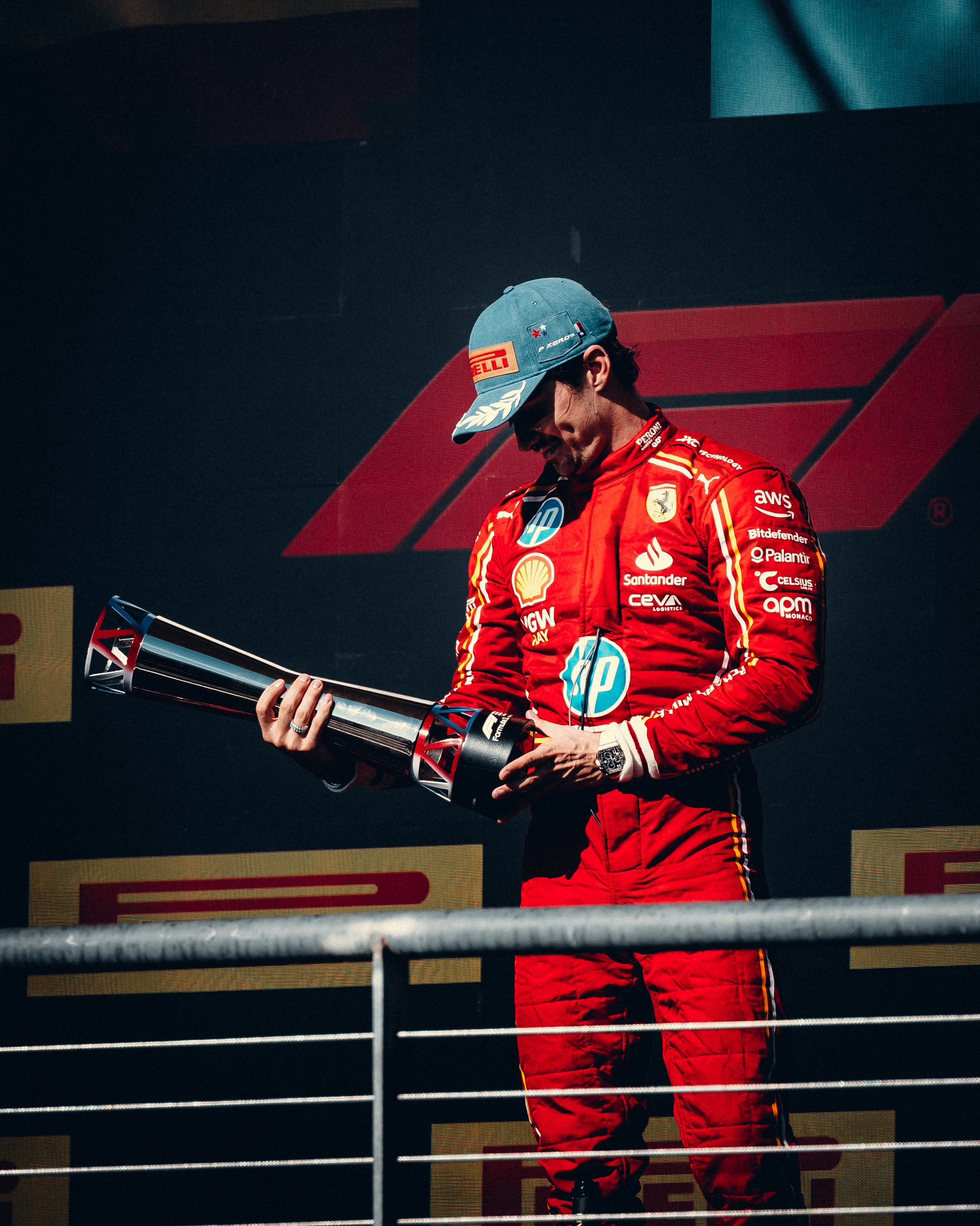 Leclerc leads dominant Ferrari one-two in Austin as Norris loses third to Verstappen after penalty